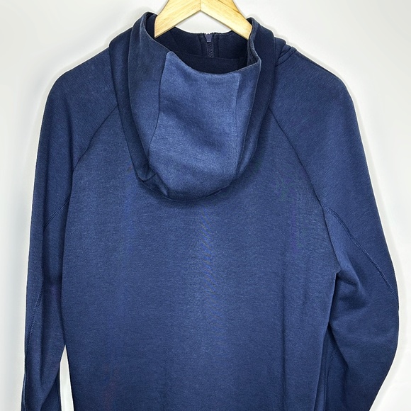 Nike Dri-FIT Zip Hoodie Jacket MENS - Navy Blue - MEDIUM - Picture 3 of 4